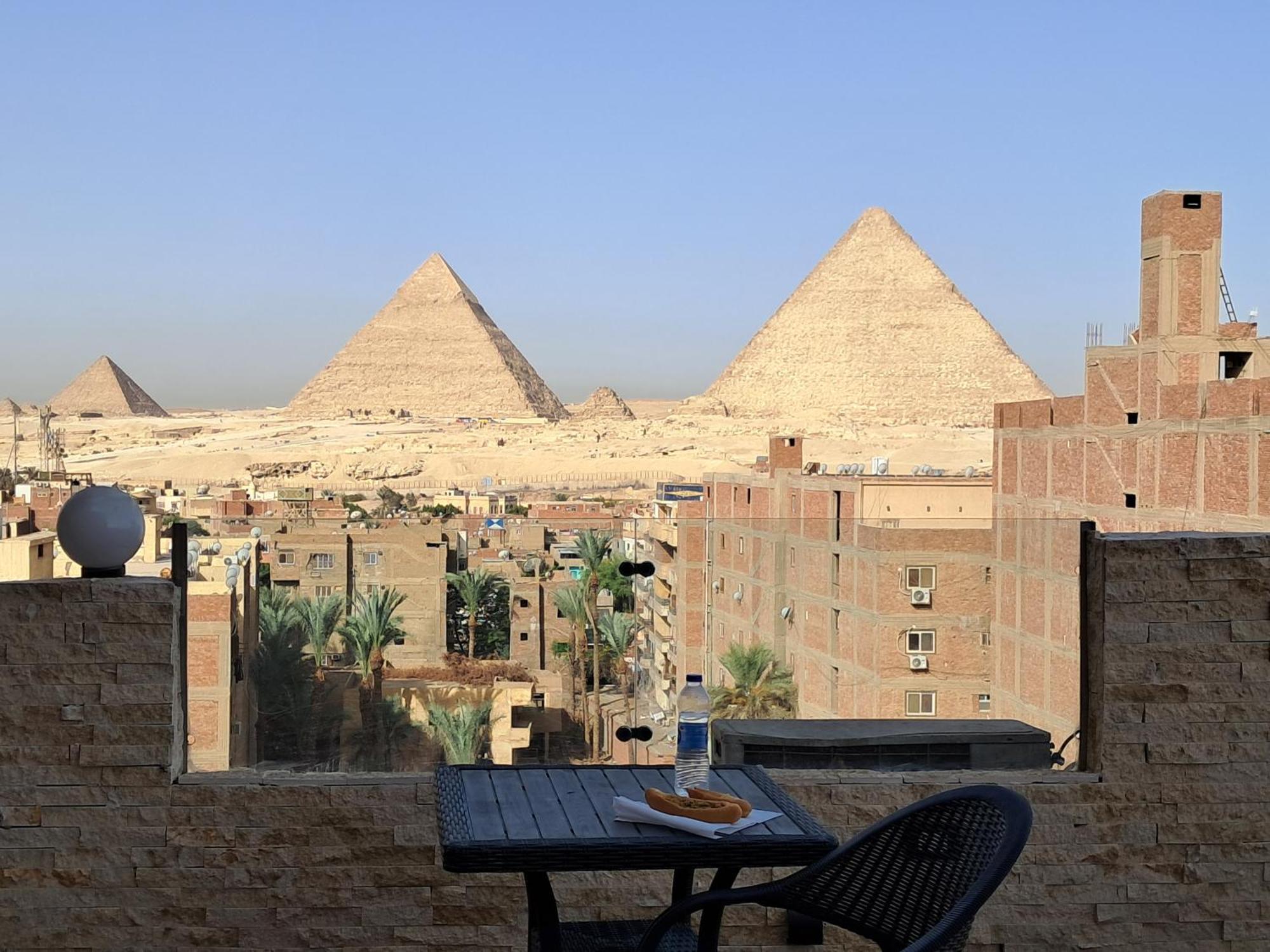 Piramide De Giza View Inn Kafrat al Jabal Ngoại thất bức ảnh