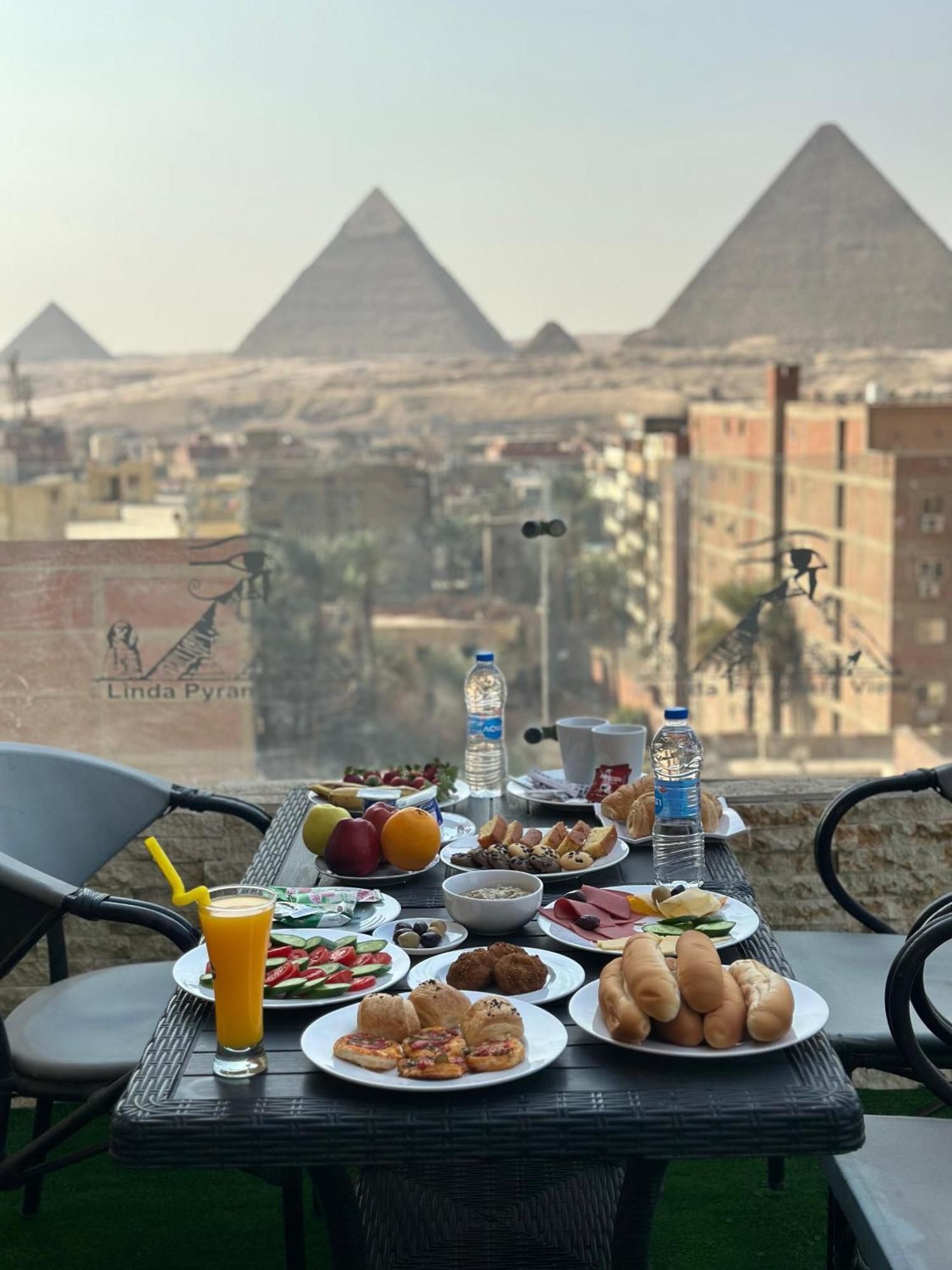 Piramide De Giza View Inn Kafrat al Jabal Ngoại thất bức ảnh