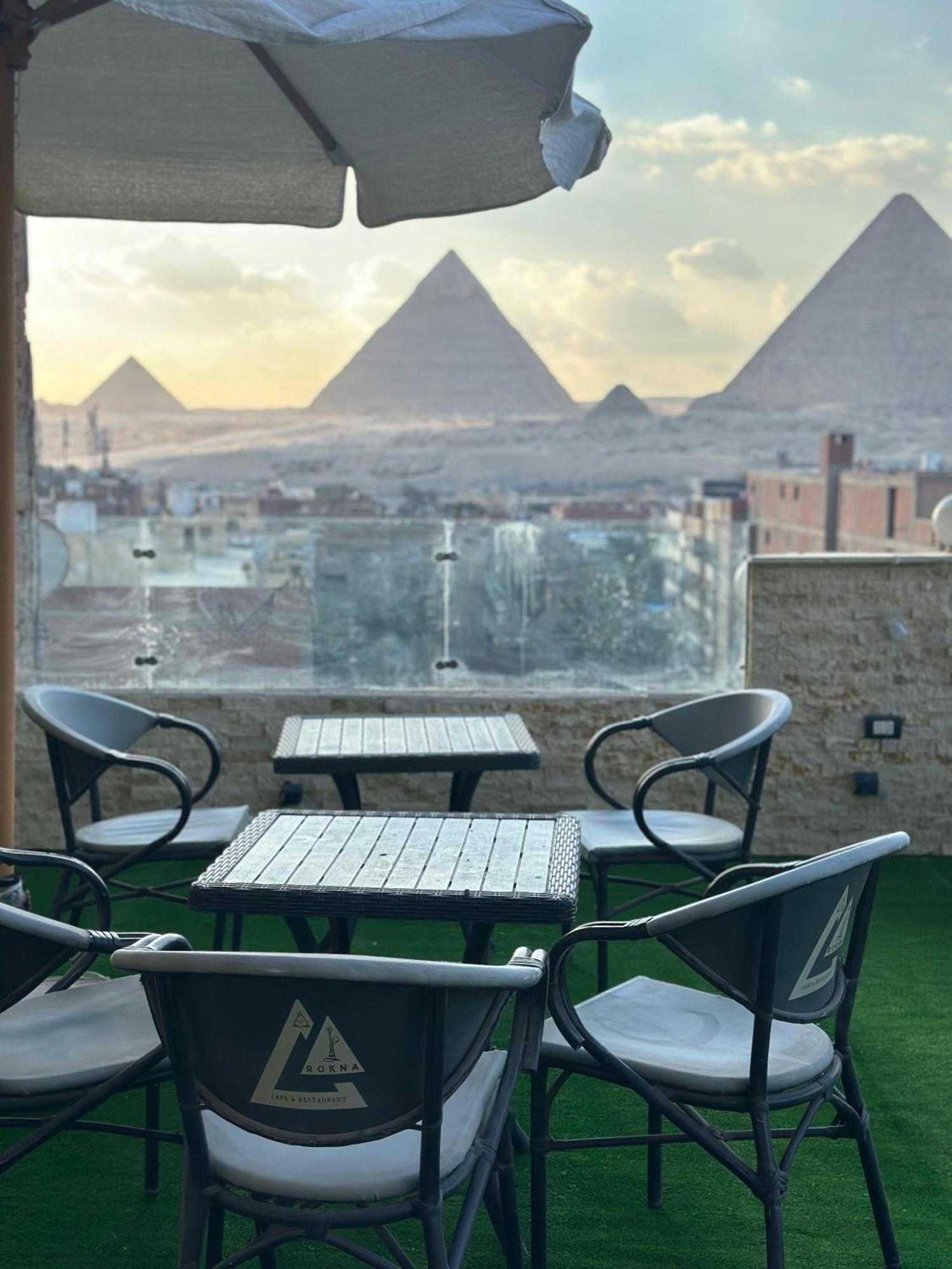 Piramide De Giza View Inn Kafrat al Jabal Ngoại thất bức ảnh