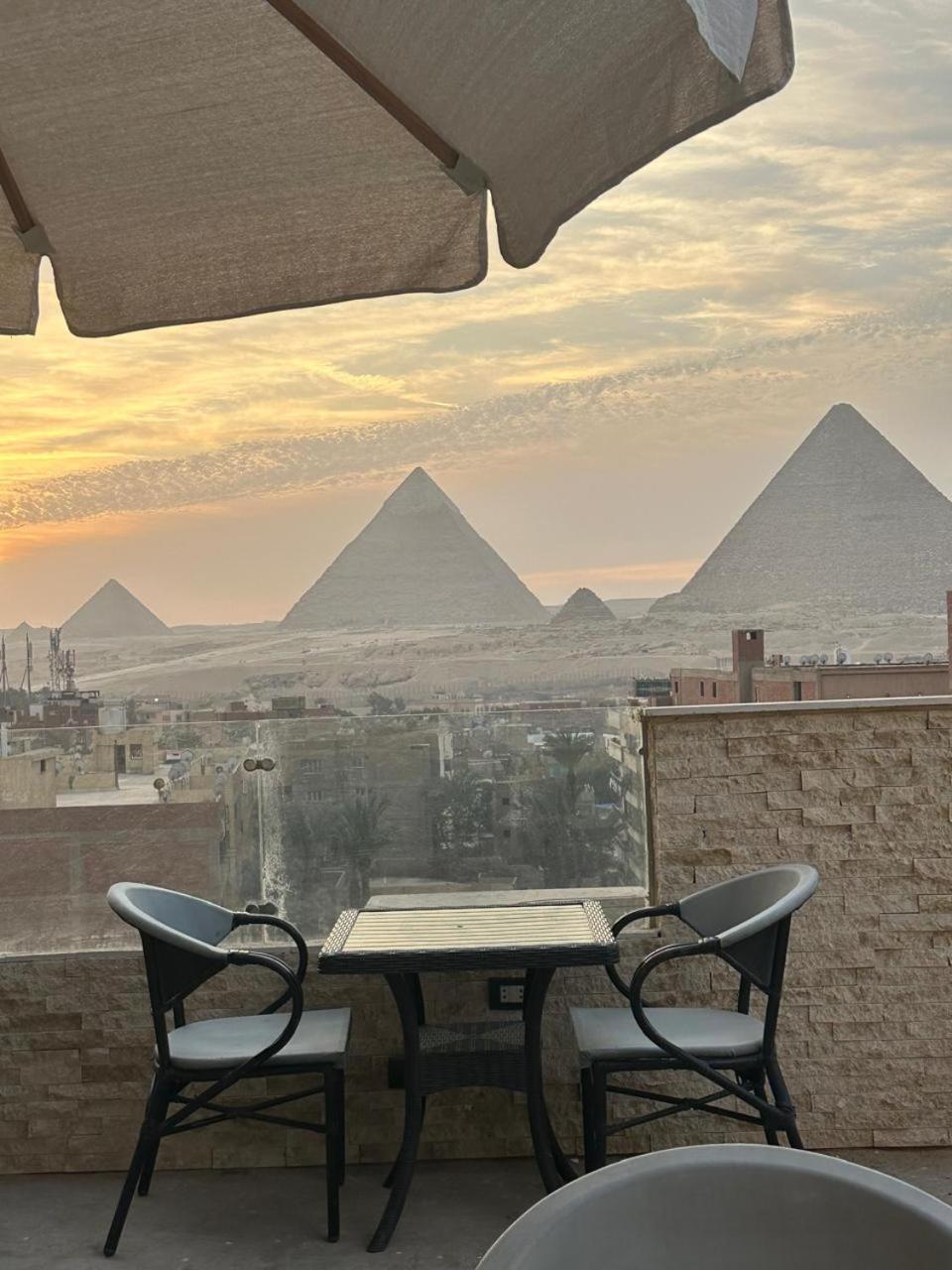 Piramide De Giza View Inn Kafrat al Jabal Ngoại thất bức ảnh