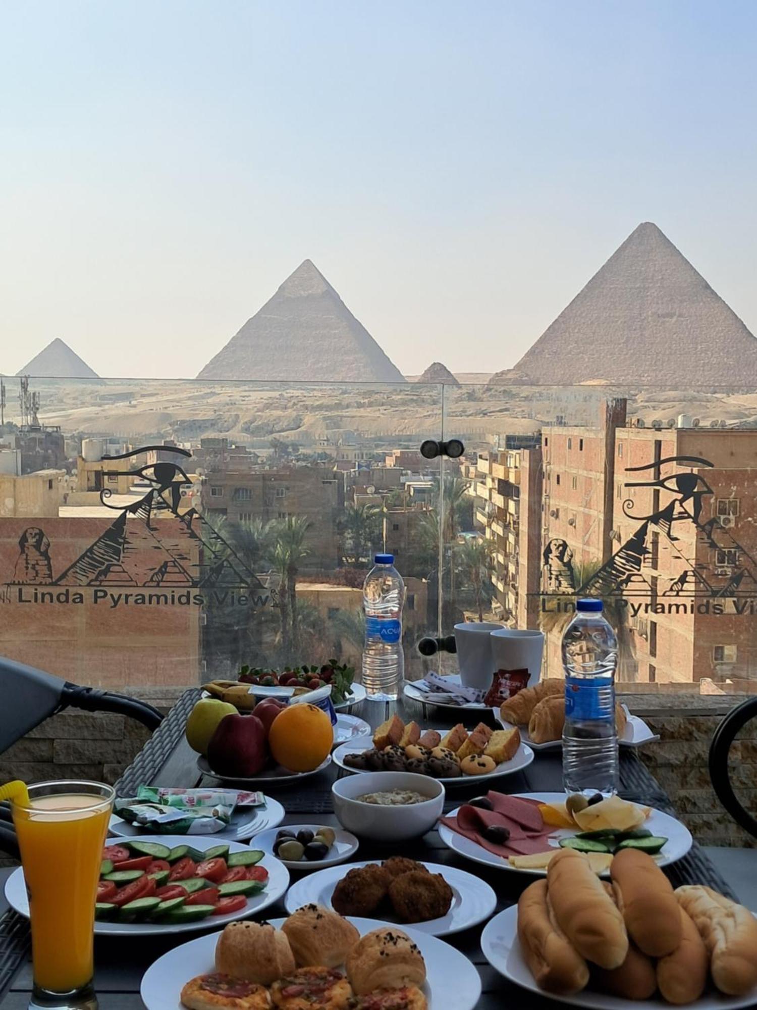 Piramide De Giza View Inn Kafrat al Jabal Ngoại thất bức ảnh